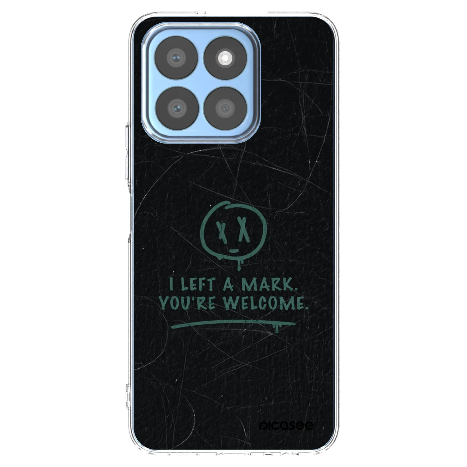 Picasee silikonska prozirna maskica za Honor X8b - LEFT A MARK