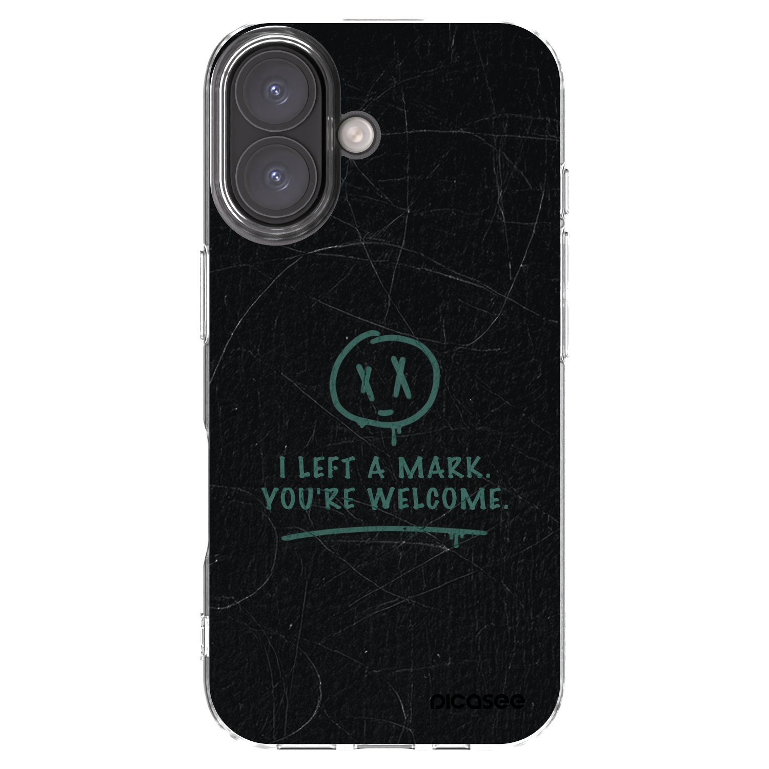 Picasee silikonska prozirna maskica za Apple iPhone 16 - LEFT A MARK