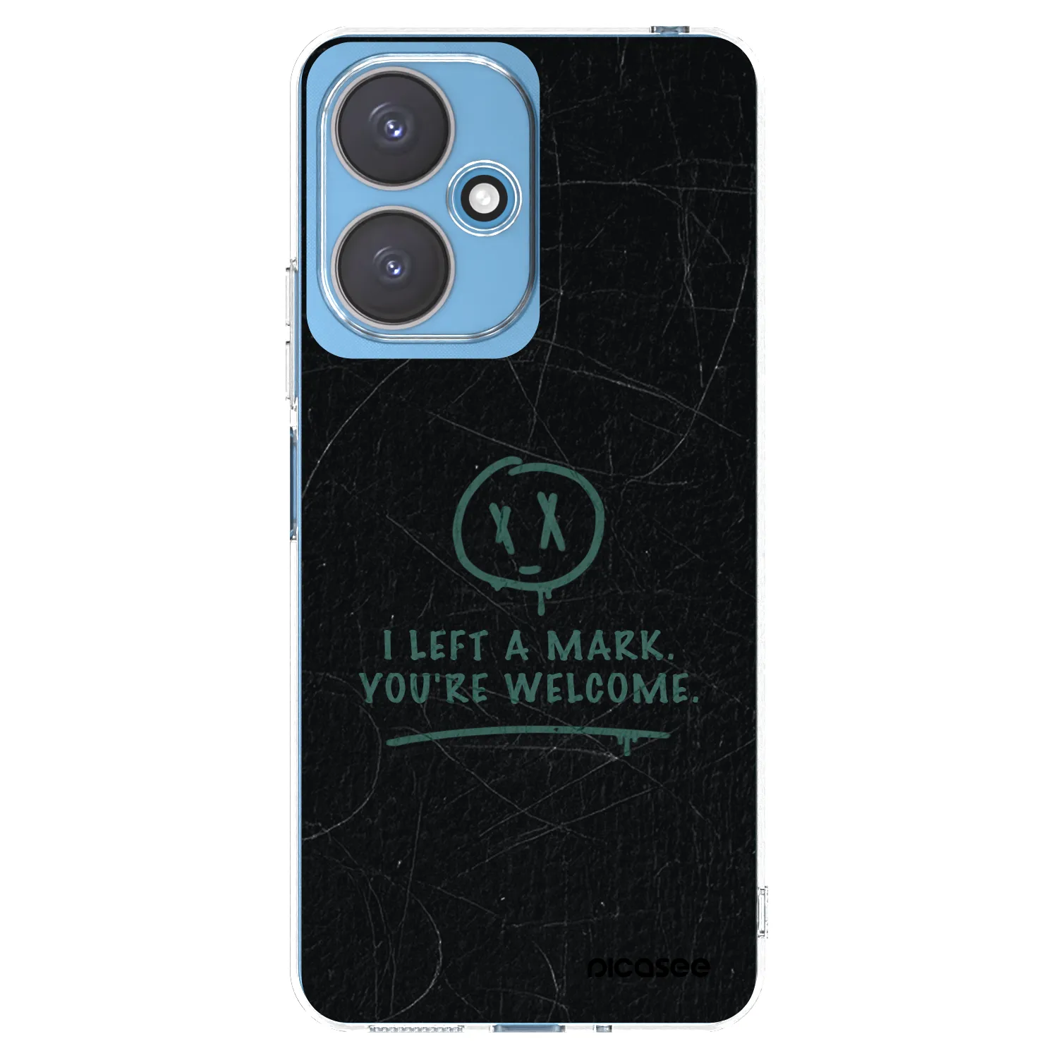 Picasee silikonska prozirna maskica za Xiaomi Redmi 13C 5G - LEFT A MARK
