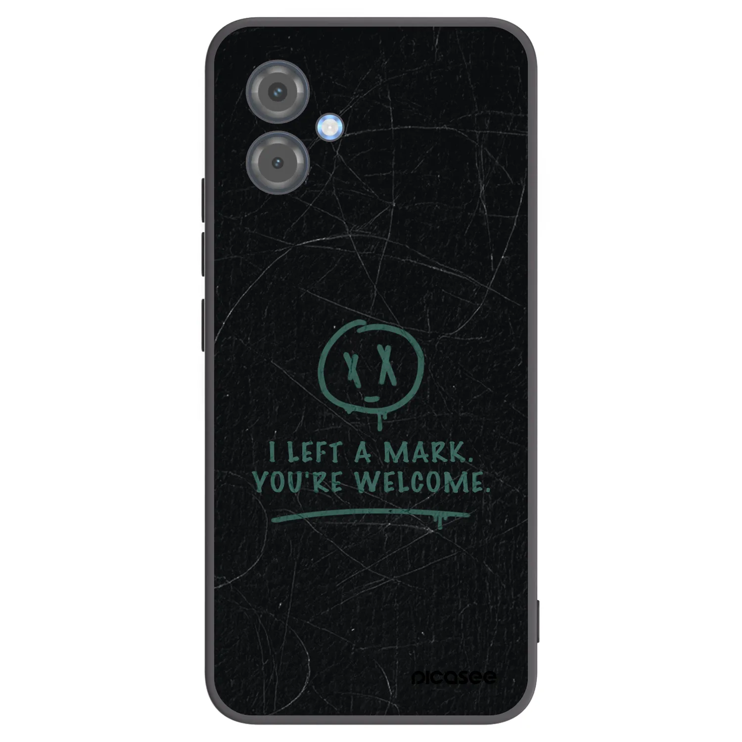 Picasee crna silikonska maskica za Motorola Moto G14 - LEFT A MARK