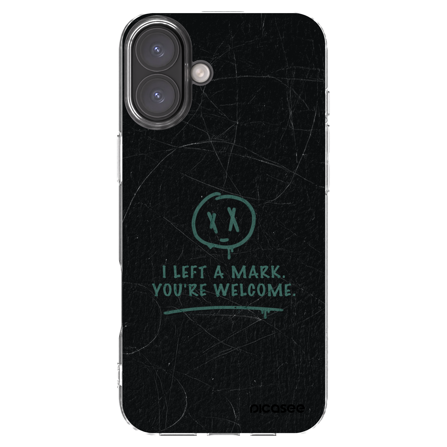 Picasee silikonska prozirna maskica za Apple iPhone 16 Plus - LEFT A MARK