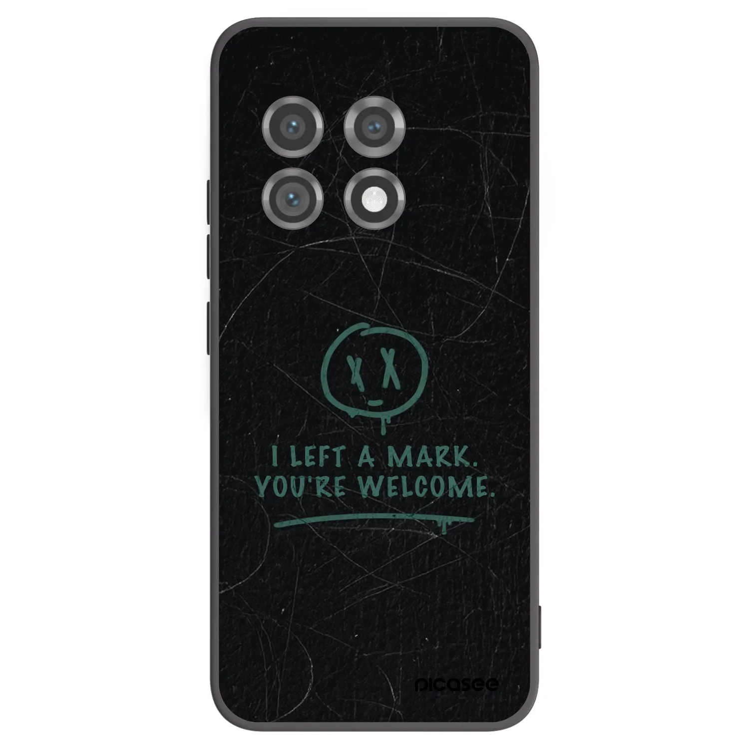 Picasee crna silikonska maskica za OnePlus 11 5G - LEFT A MARK