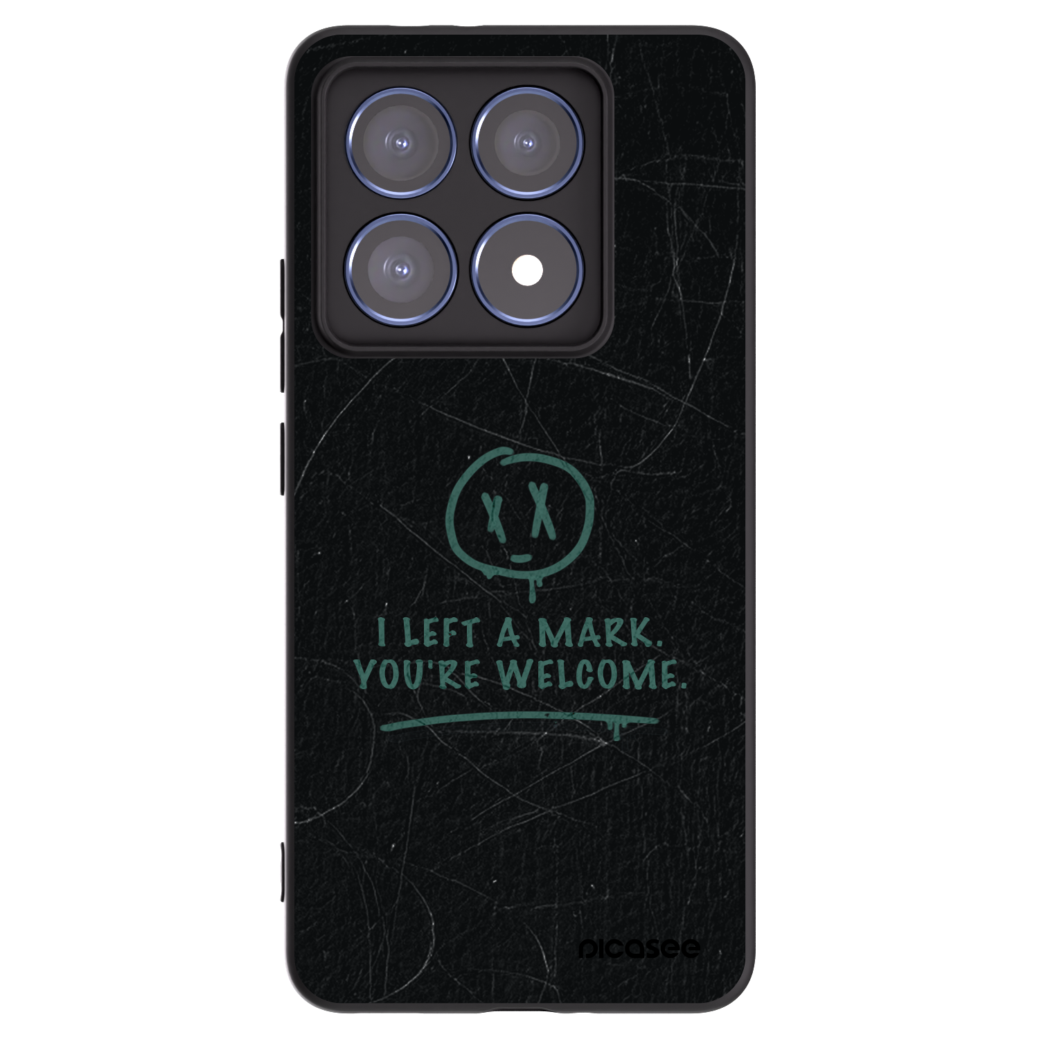 Picasee crna silikonska maskica za Xiaomi 14T Pro - LEFT A MARK