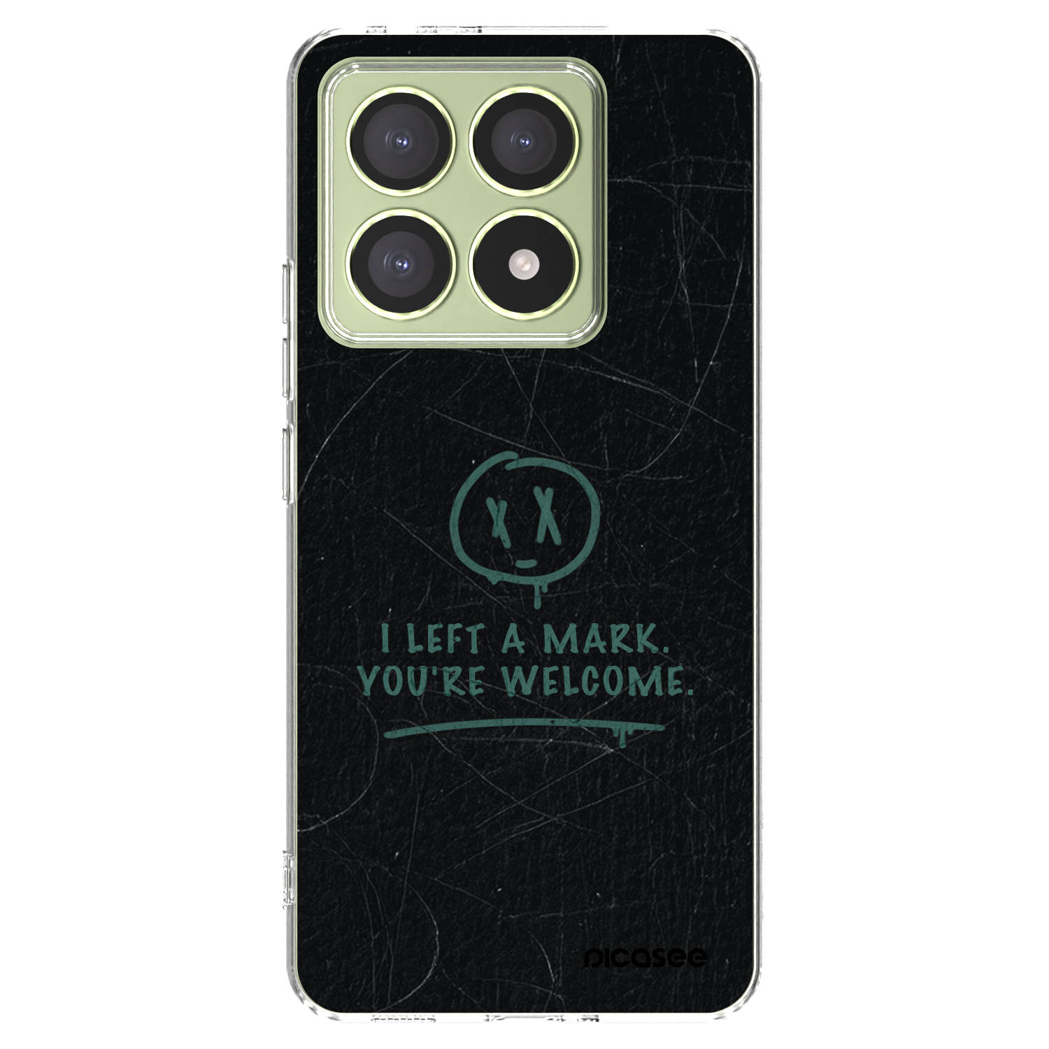 Picasee silikonska prozirna maskica za Xiaomi 14T - LEFT A MARK