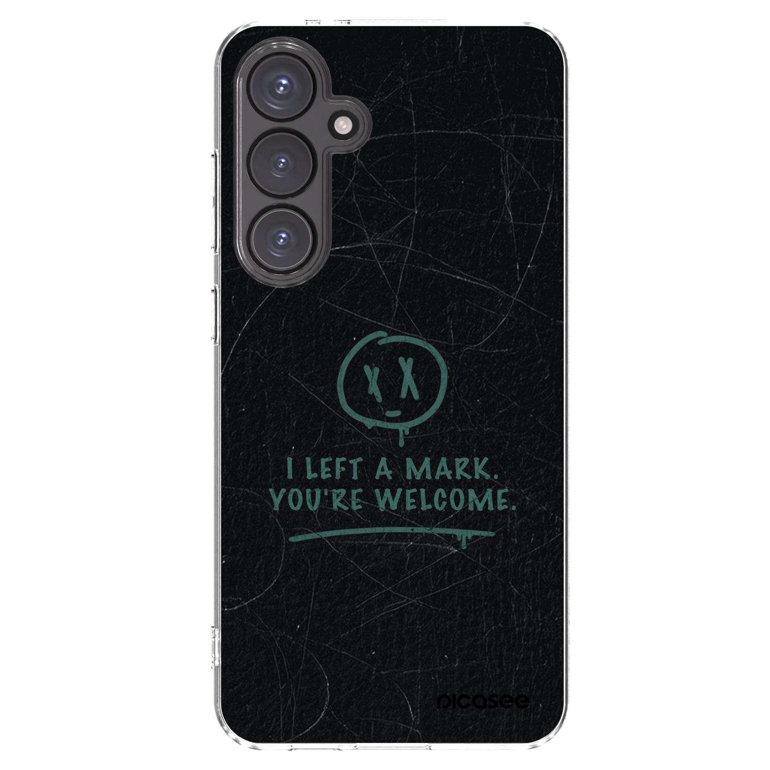 Picasee silikonska prozirna maskica za Samsung Galaxy S24 FE S721B - LEFT A MARK