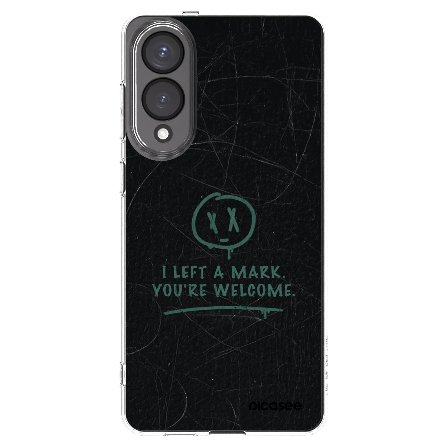 Picasee silikonska prozirna maskica za Samsung Galaxy S25 Edge 5G - LEFT A MARK