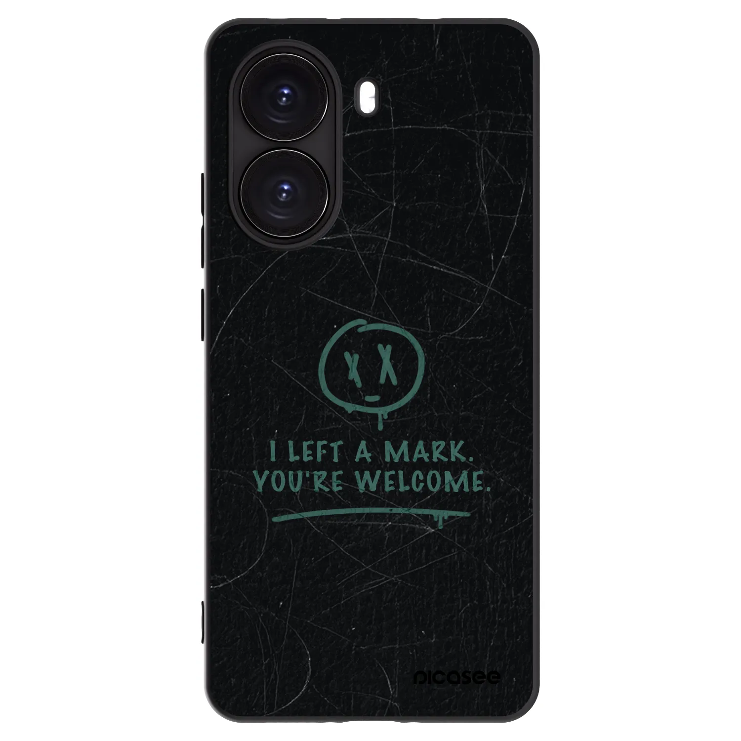 Picasee crna silikonska maskica za Xiaomi Poco X7 Pro 5G - LEFT A MARK