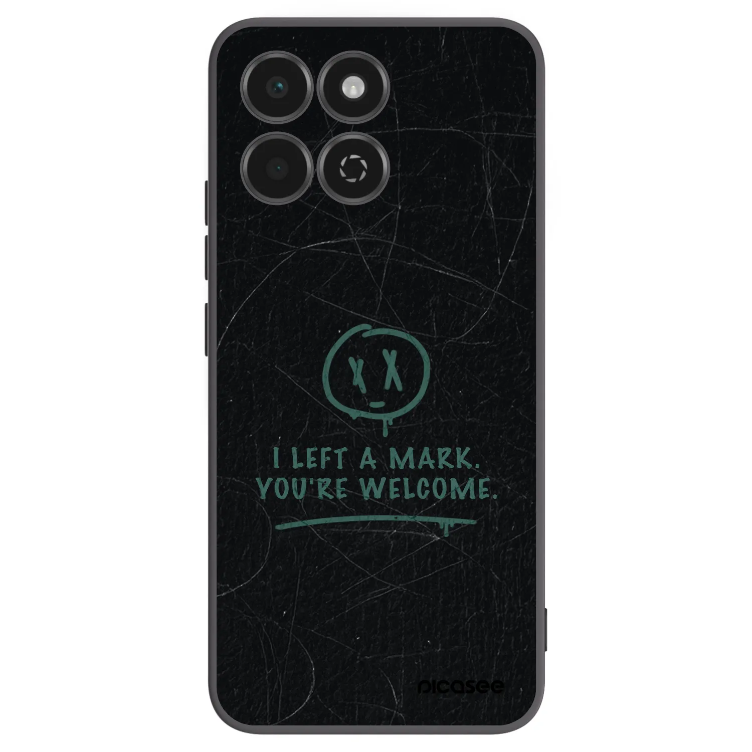 Picasee crna silikonska maskica za Honor 200 Smart 5G - LEFT A MARK