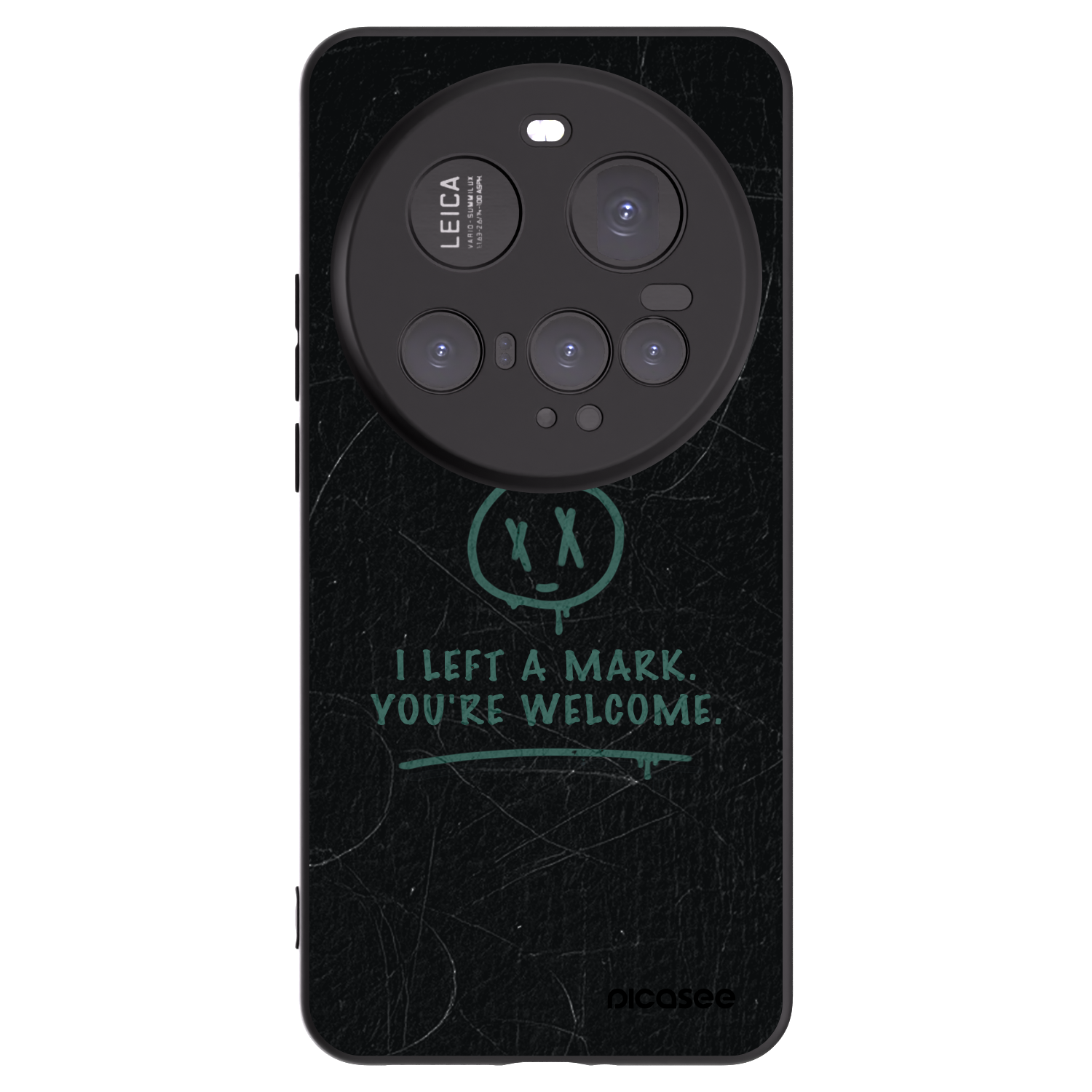Picasee crna silikonska maskica za Xiaomi 15 Ultra - LEFT A MARK