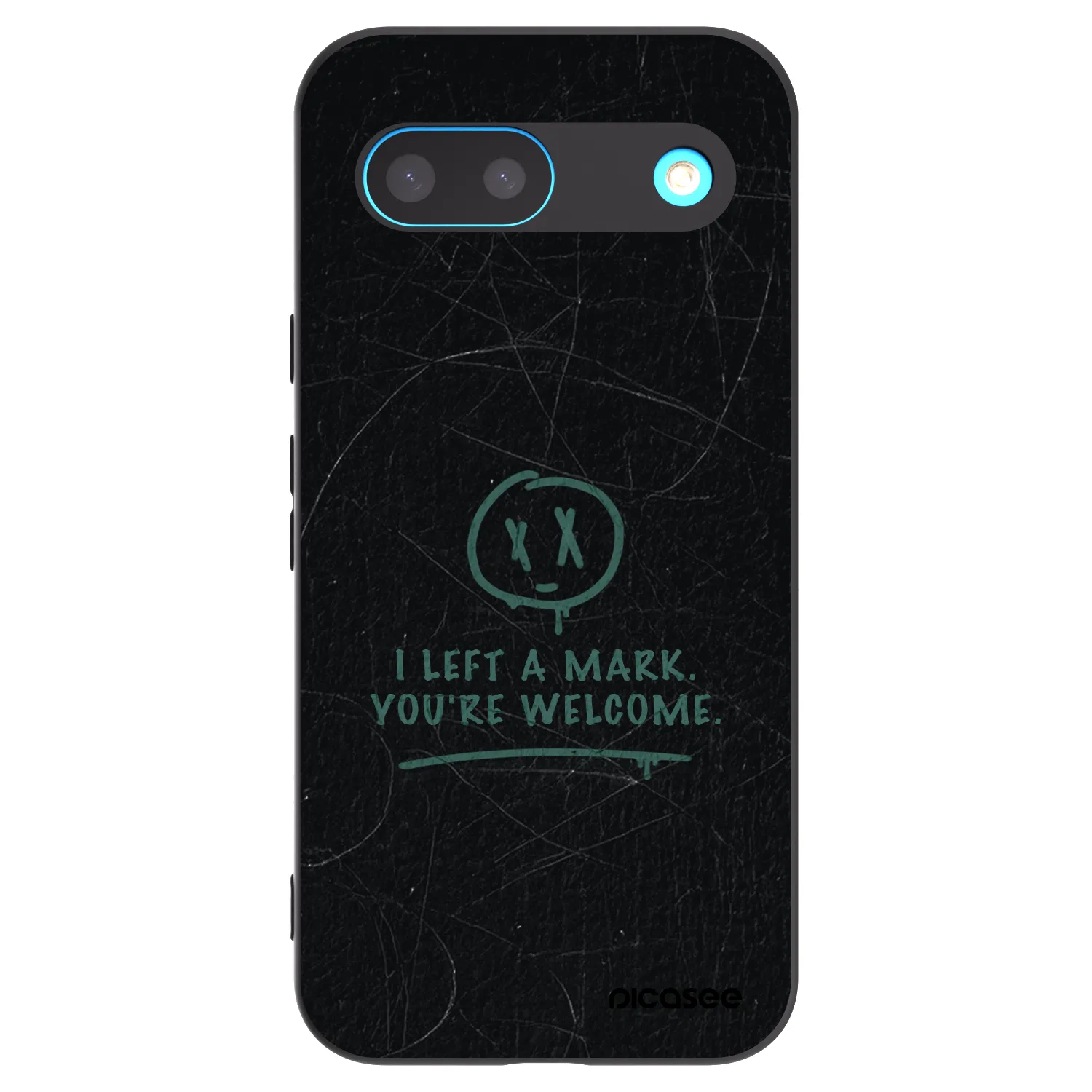 Picasee crna silikonska maskica za Google Pixel 8 - LEFT A MARK