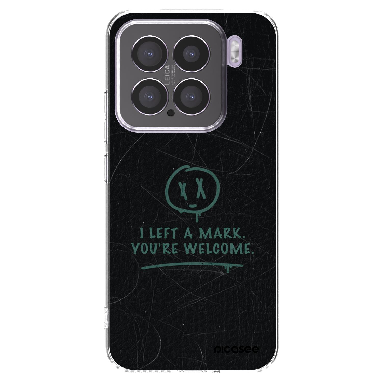 Picasee silikonska prozirna maskica za Xiaomi 15 - LEFT A MARK