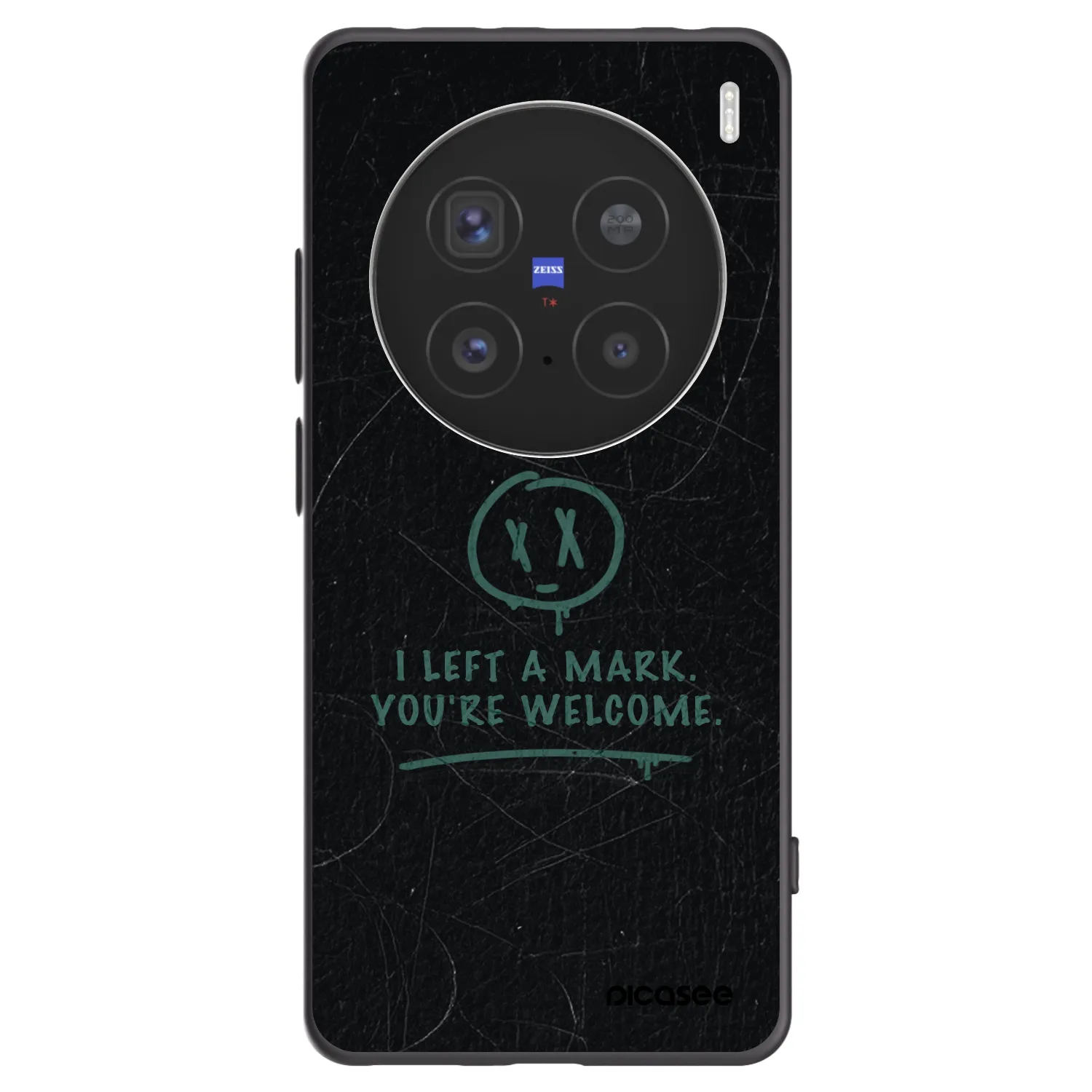 Picasee crna silikonska maskica za Vivo X200 Pro - LEFT A MARK
