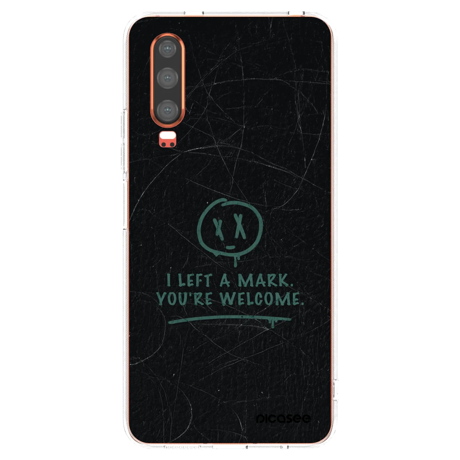 Picasee silikonska prozirna maskica za Huawei P30 - LEFT A MARK