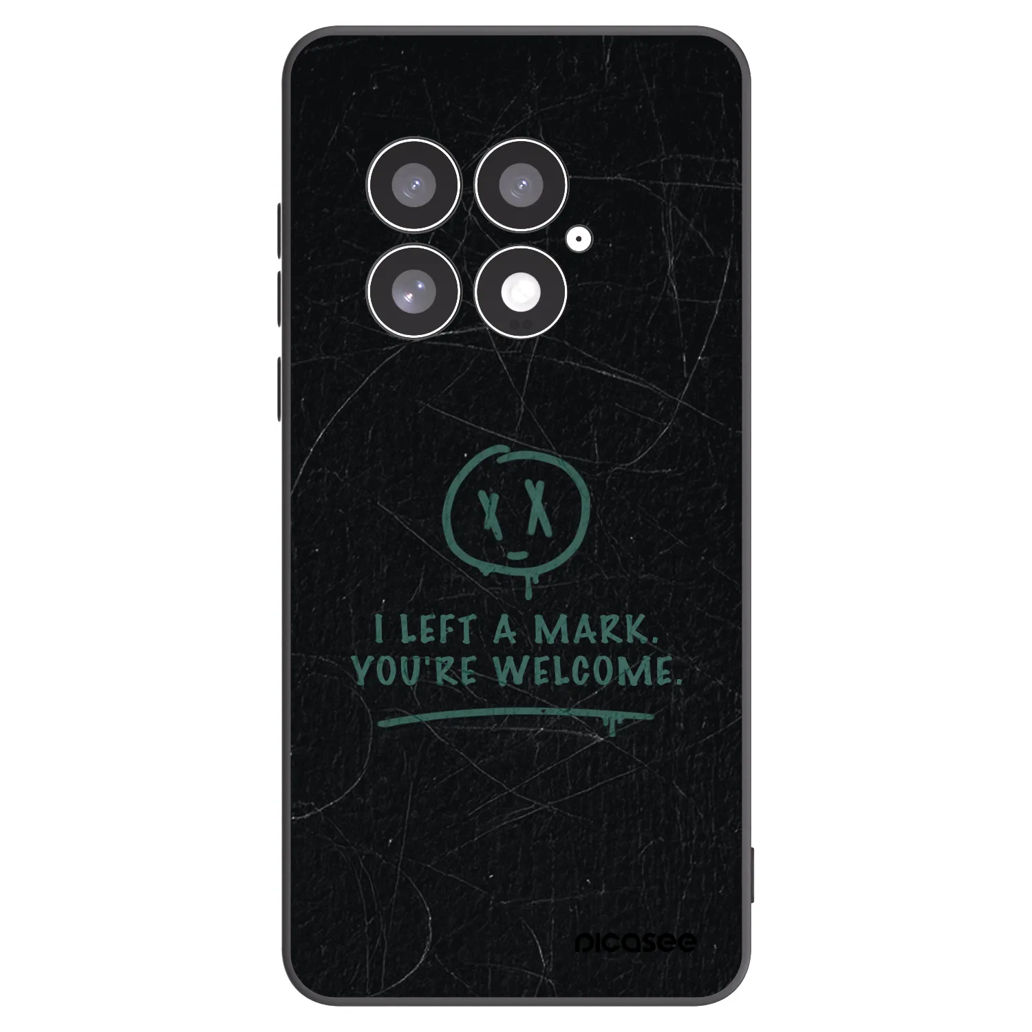Picasee crna silikonska maskica za OnePlus 13 5G - LEFT A MARK