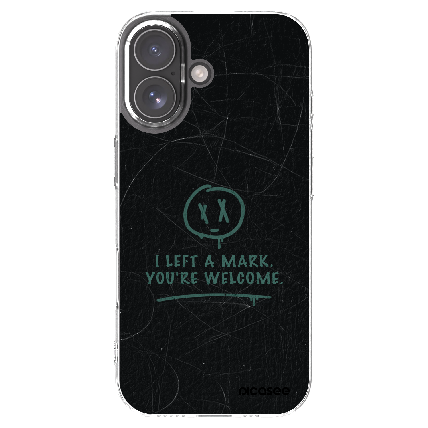 Picasee silikonska prozirna maskica za Apple iPhone 17 - LEFT A MARK