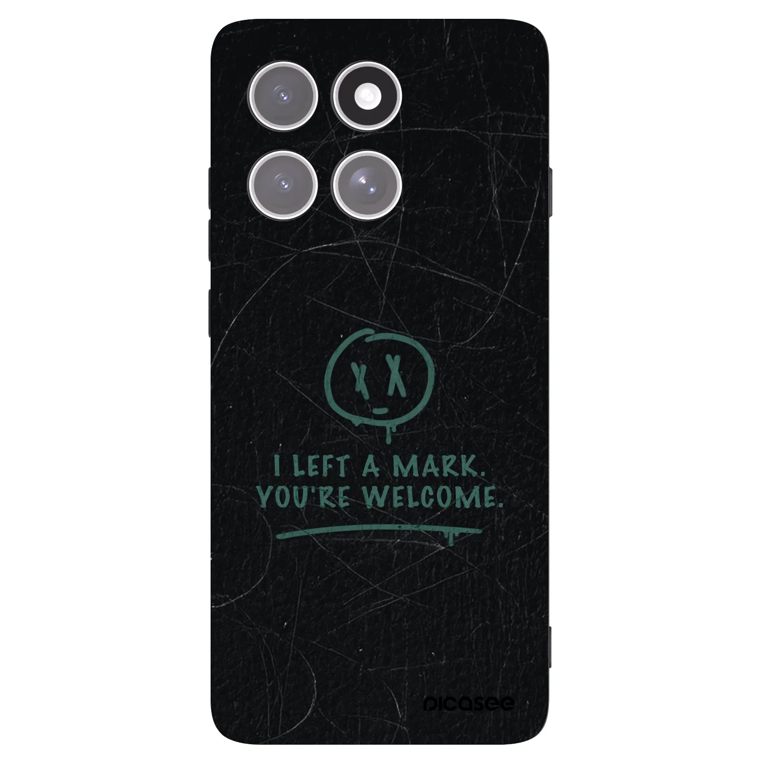 Picasee crna silikonska maskica za Motorola Edge 60 Pro - LEFT A MARK