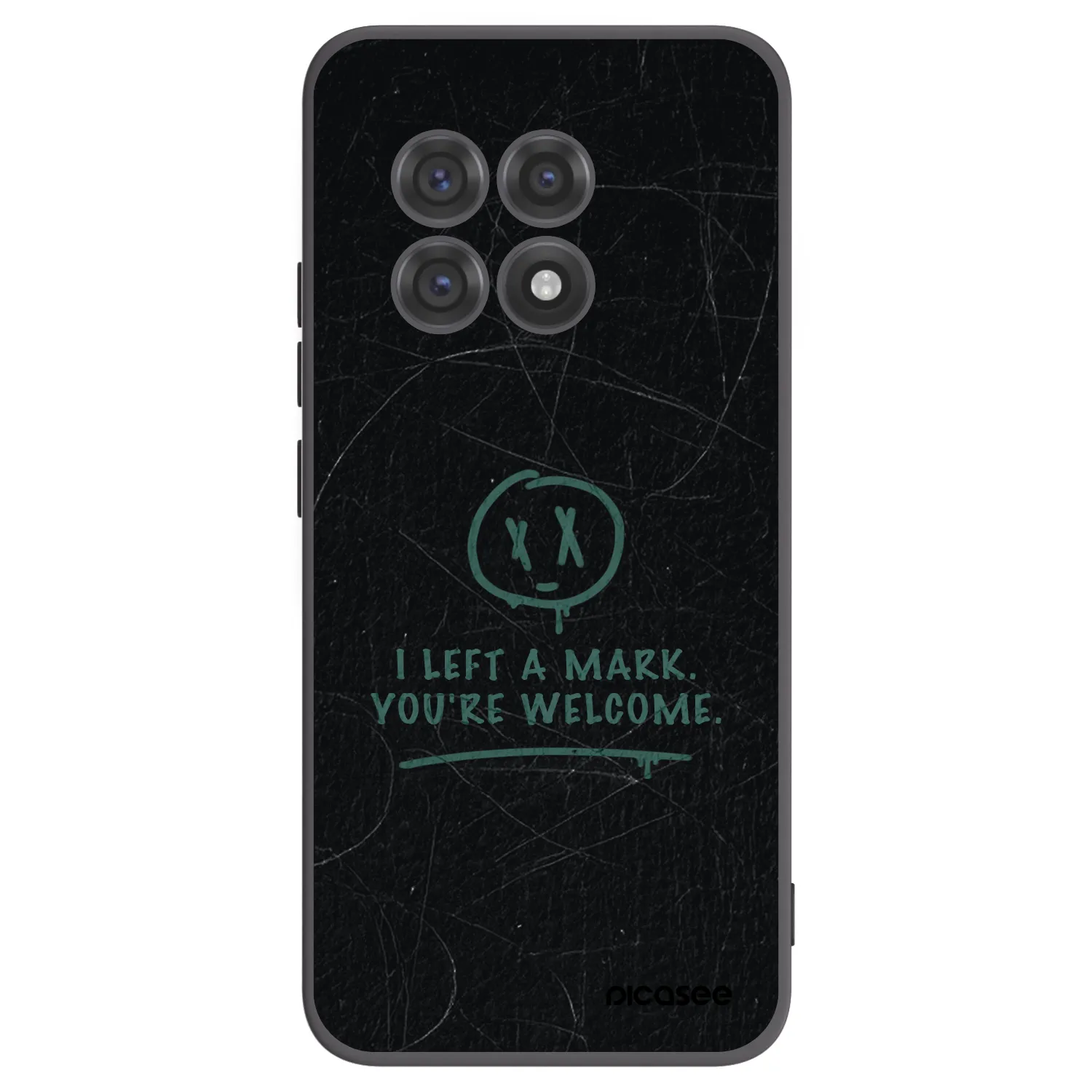 Picasee crna silikonska maskica za OnePlus 13R 5G - LEFT A MARK
