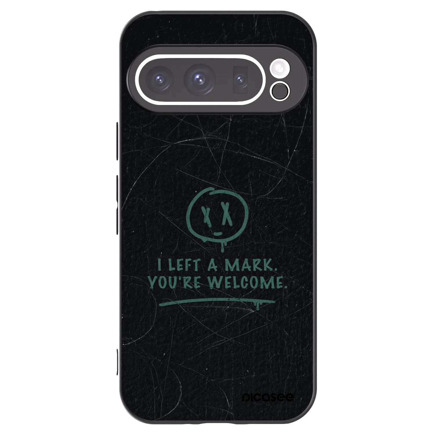Picasee crna silikonska maskica za Google Pixel 9 Pro XL - LEFT A MARK
