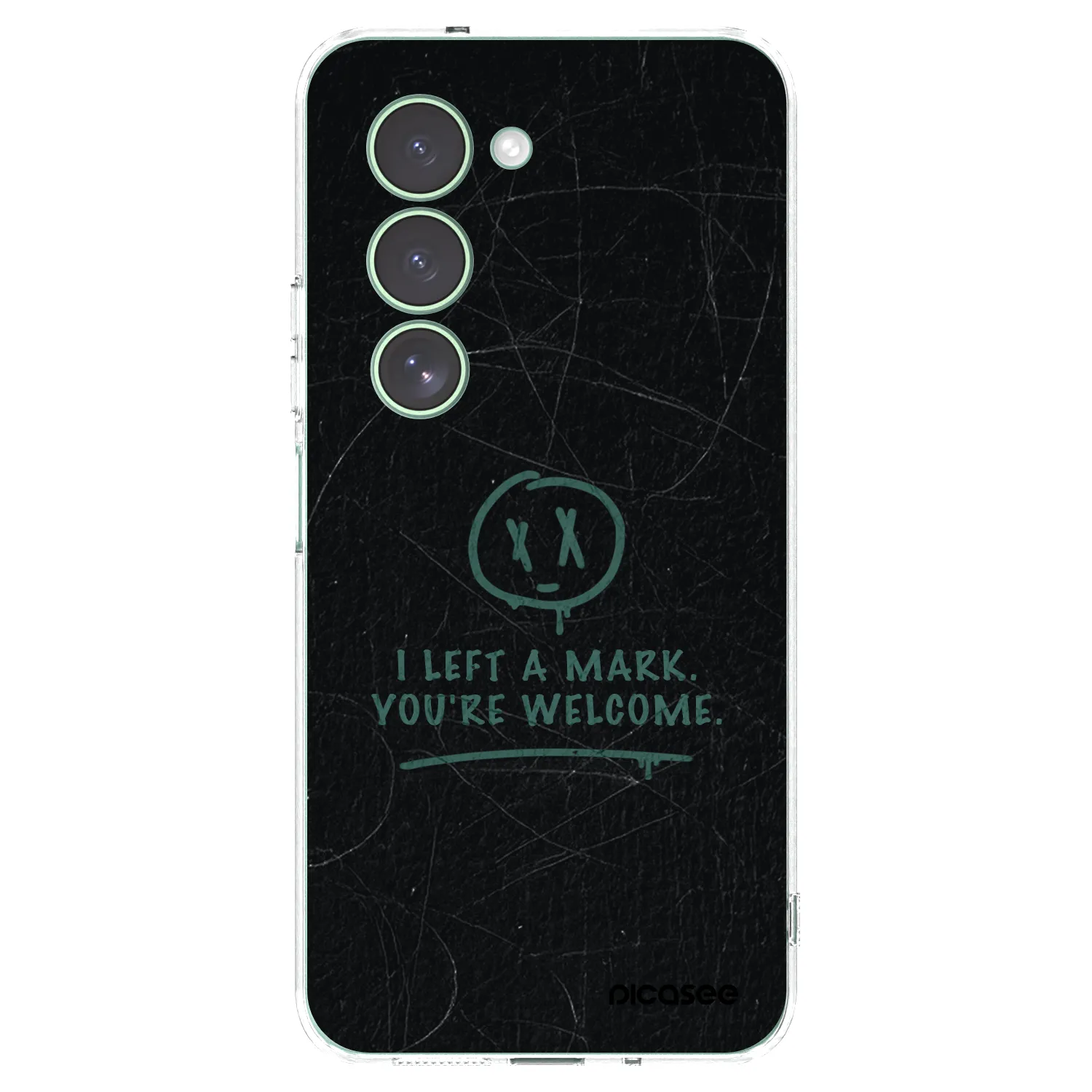 Picasee silikonska prozirna maskica za Xiaomi Redmi 15 5G - LEFT A MARK