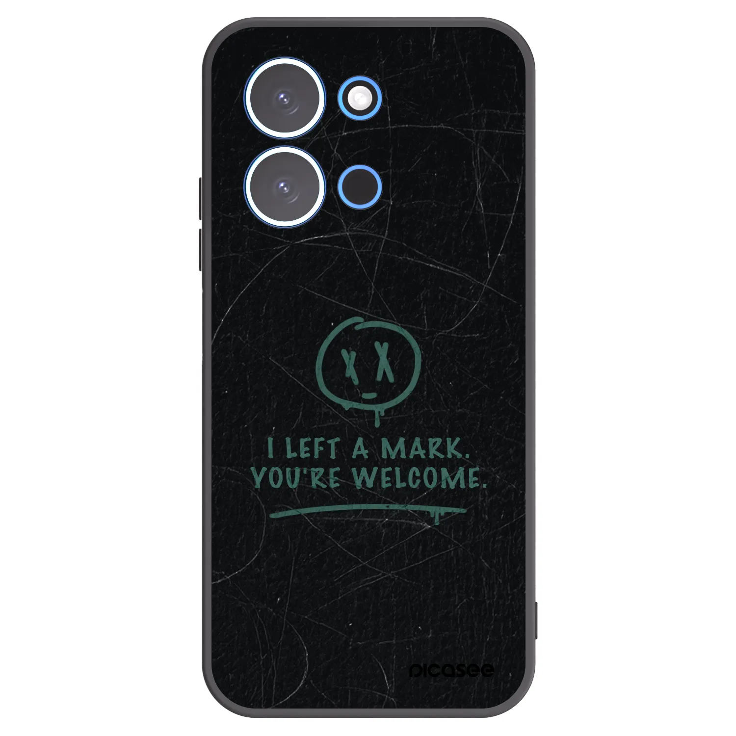 Picasee crna silikonska maskica za Xiaomi Redmi 15C 4G - LEFT A MARK