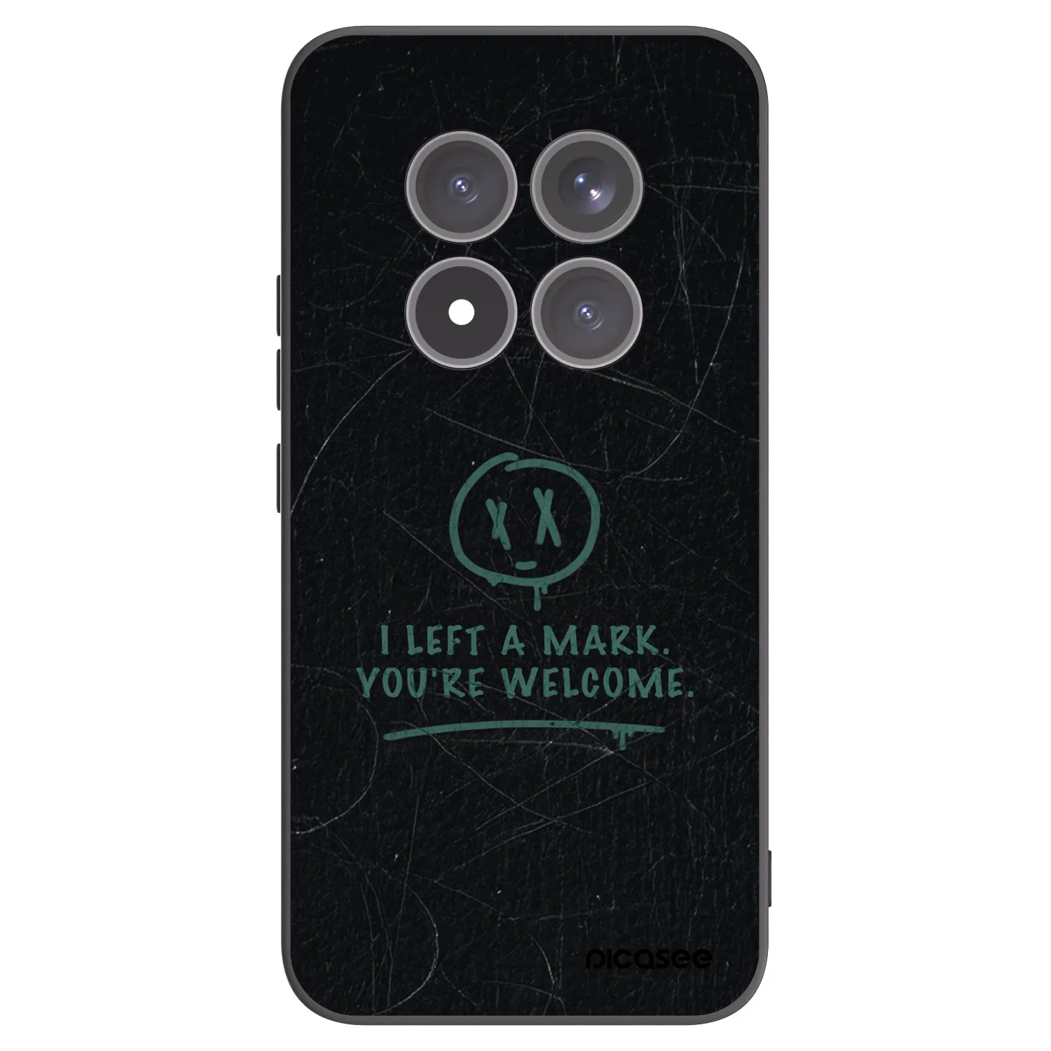Picasee crna silikonska maskica za Xiaomi Redmi Note 15 Pro+ - LEFT A MARK