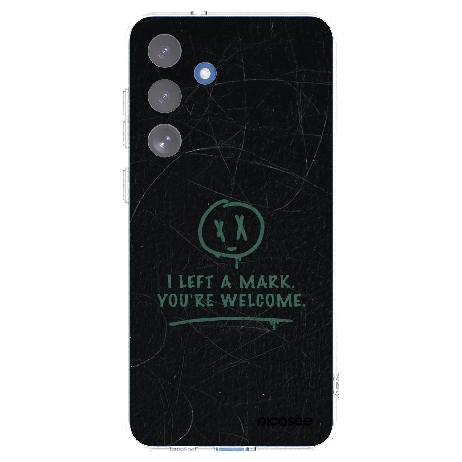 Picasee silikonska prozirna maskica za Samsung Galaxy S25 FE 5G - LEFT A MARK