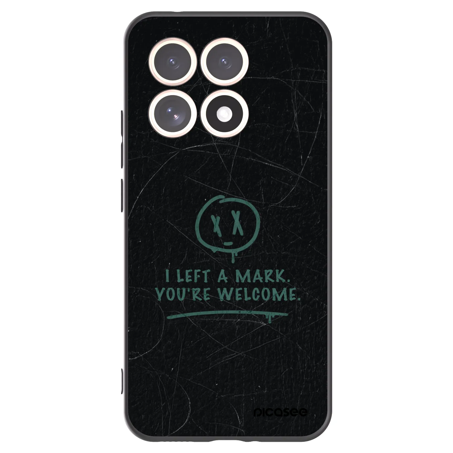 Picasee crna silikonska maskica za Xiaomi 15T - LEFT A MARK