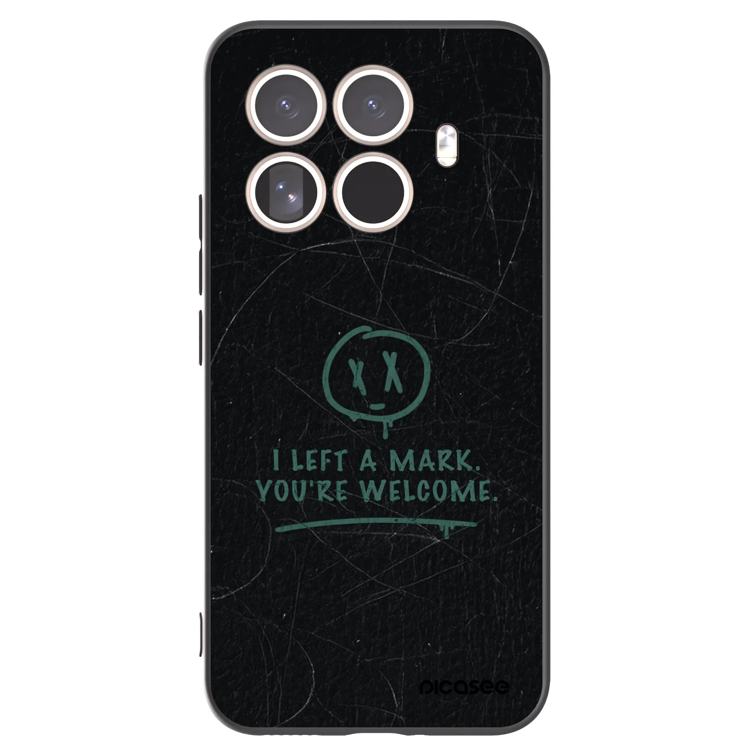 Picasee crna silikonska maskica za Xiaomi 15T Pro - LEFT A MARK