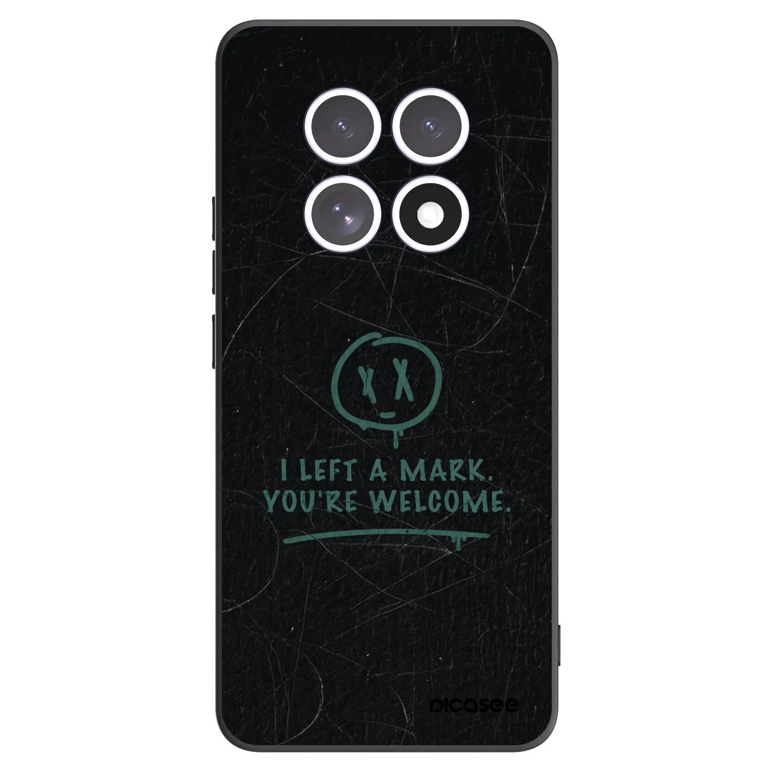 Picasee crna silikonska maskica za Xiaomi Redmi Note 15 - LEFT A MARK