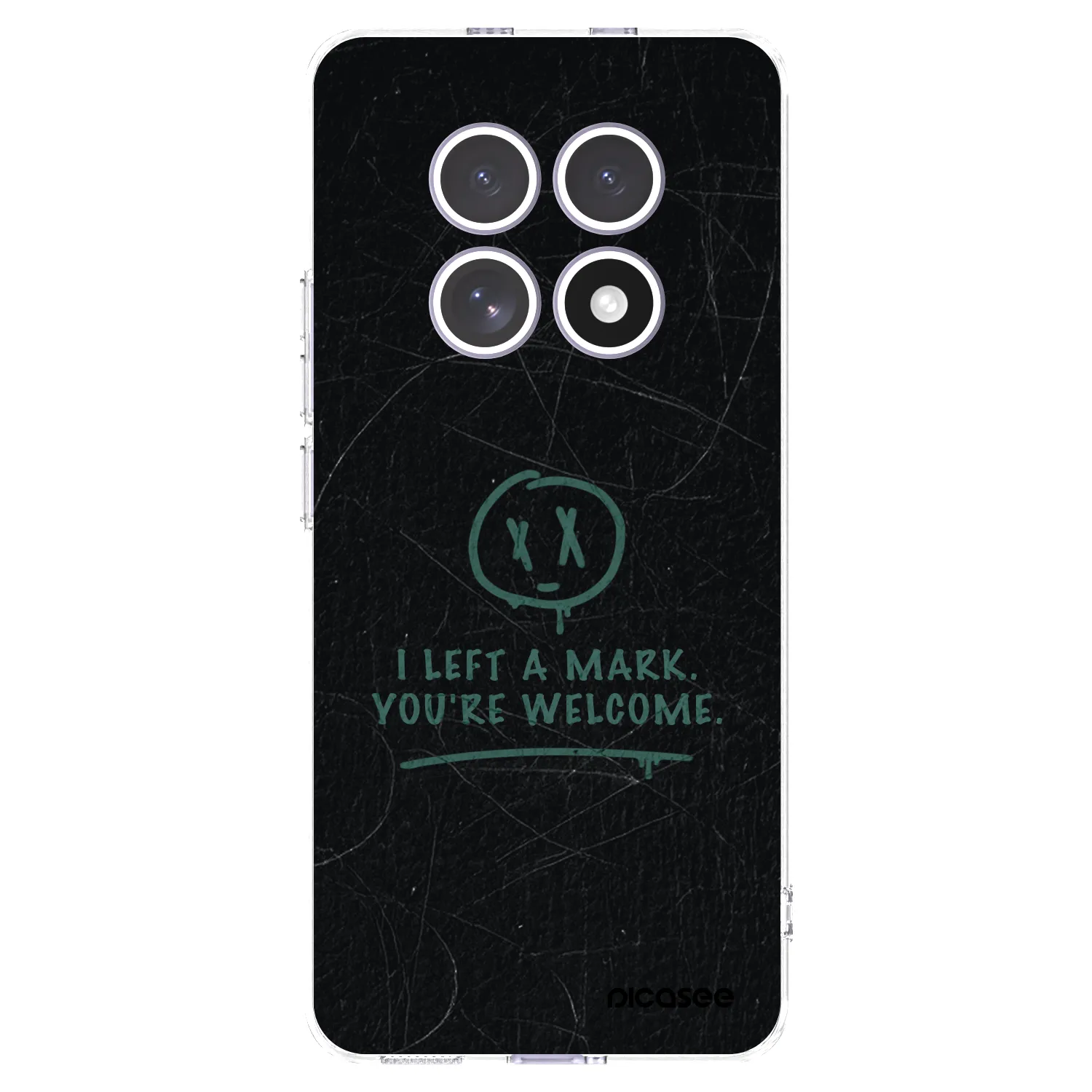 Picasee silikonska prozirna maskica za Xiaomi Redmi Note 15 - LEFT A MARK