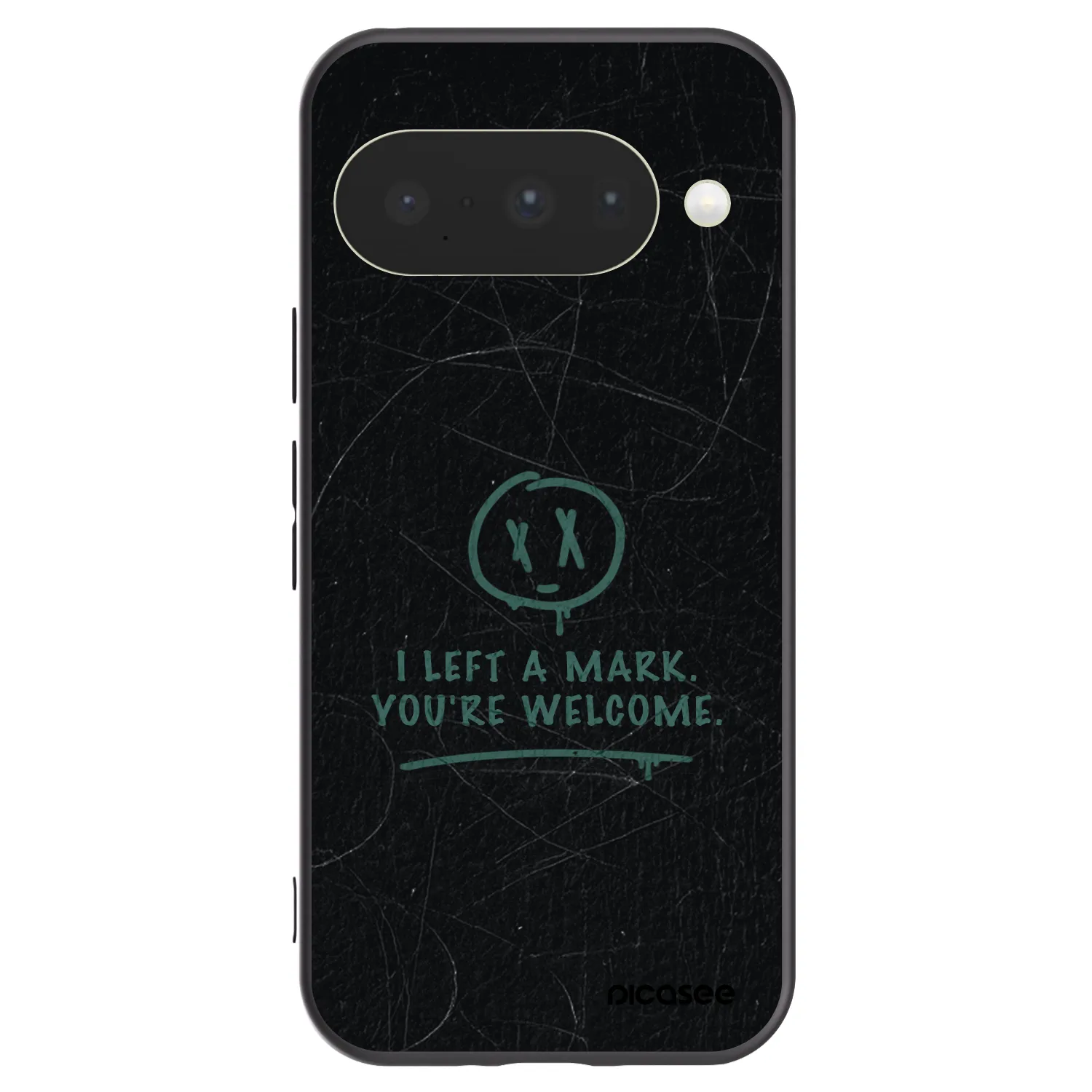 Picasee crna silikonska maskica za Google Pixel 10 - LEFT A MARK