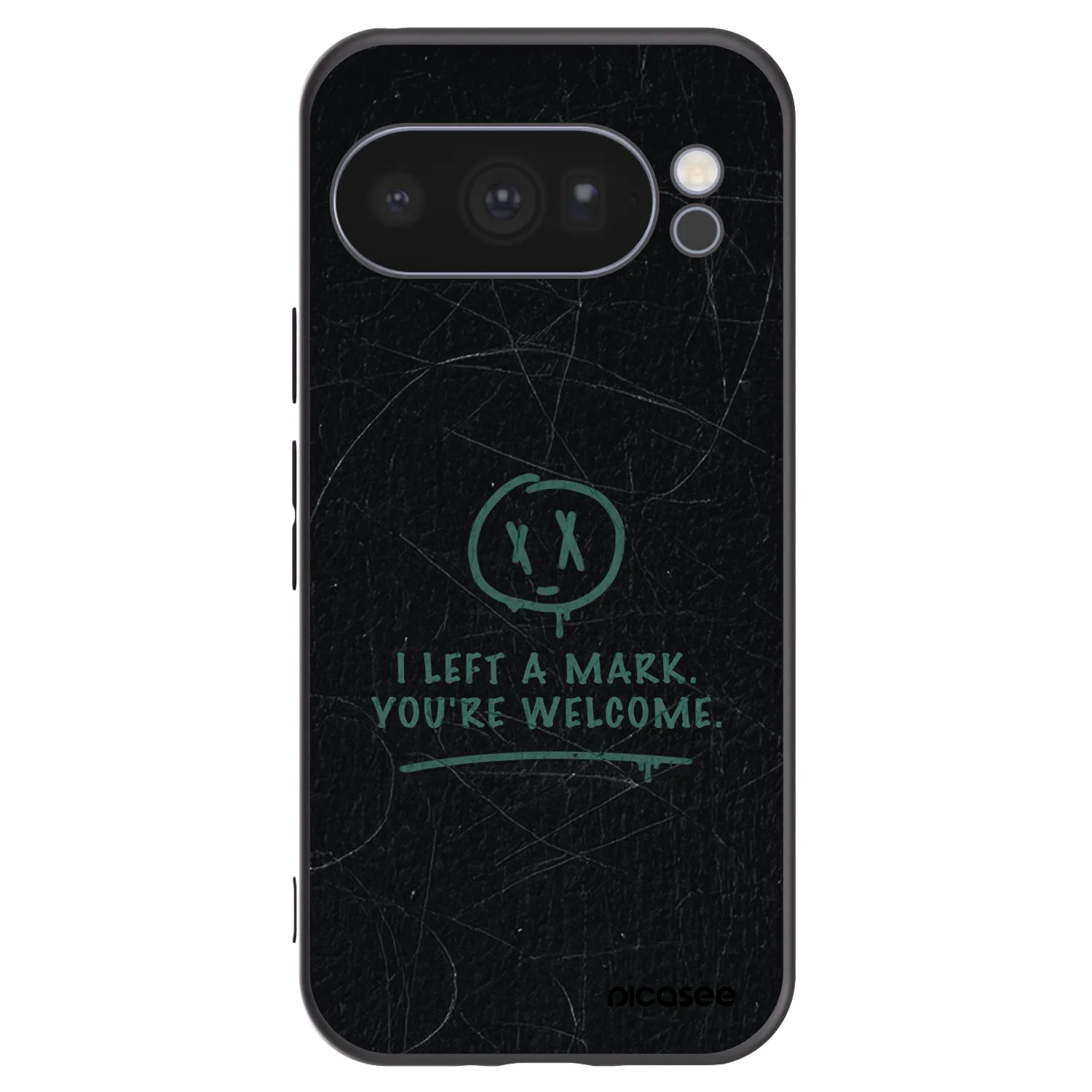 Picasee crna silikonska maskica za Google Pixel 10 Pro - LEFT A MARK