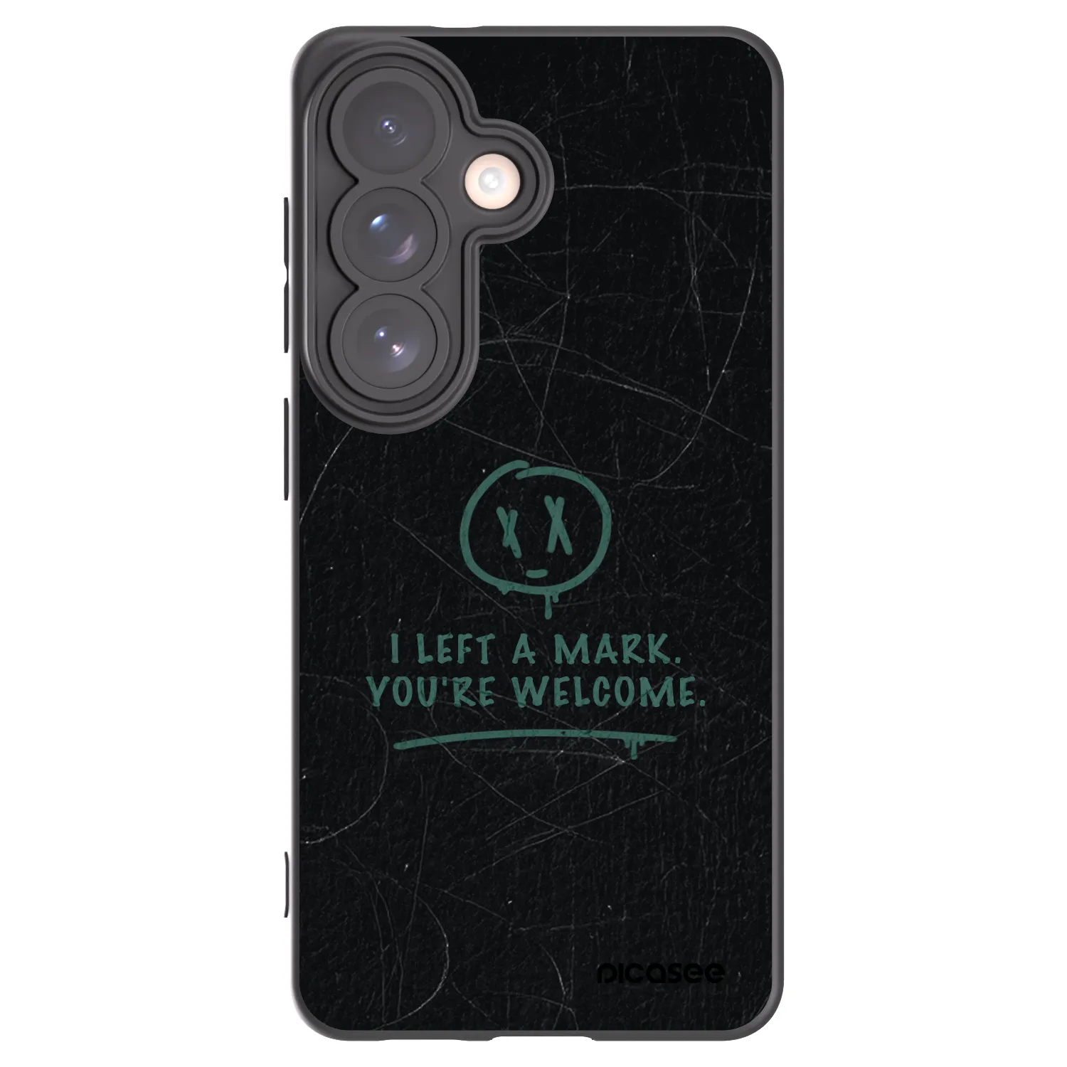 Picasee crna silikonska maskica za Samsung Galaxy S26 - LEFT A MARK