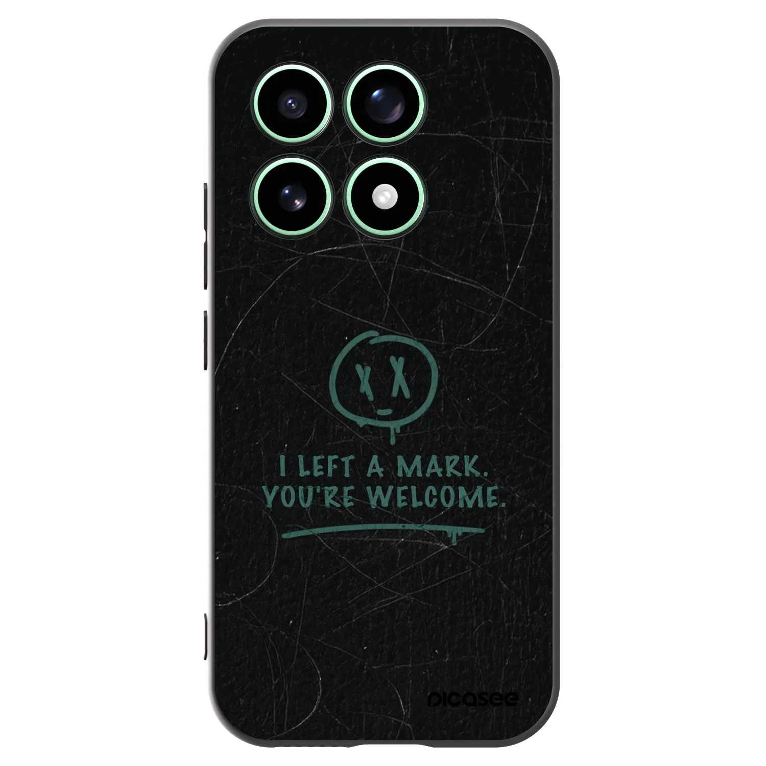 Picasee crna silikonska maskica za Xiaomi 17 - LEFT A MARK