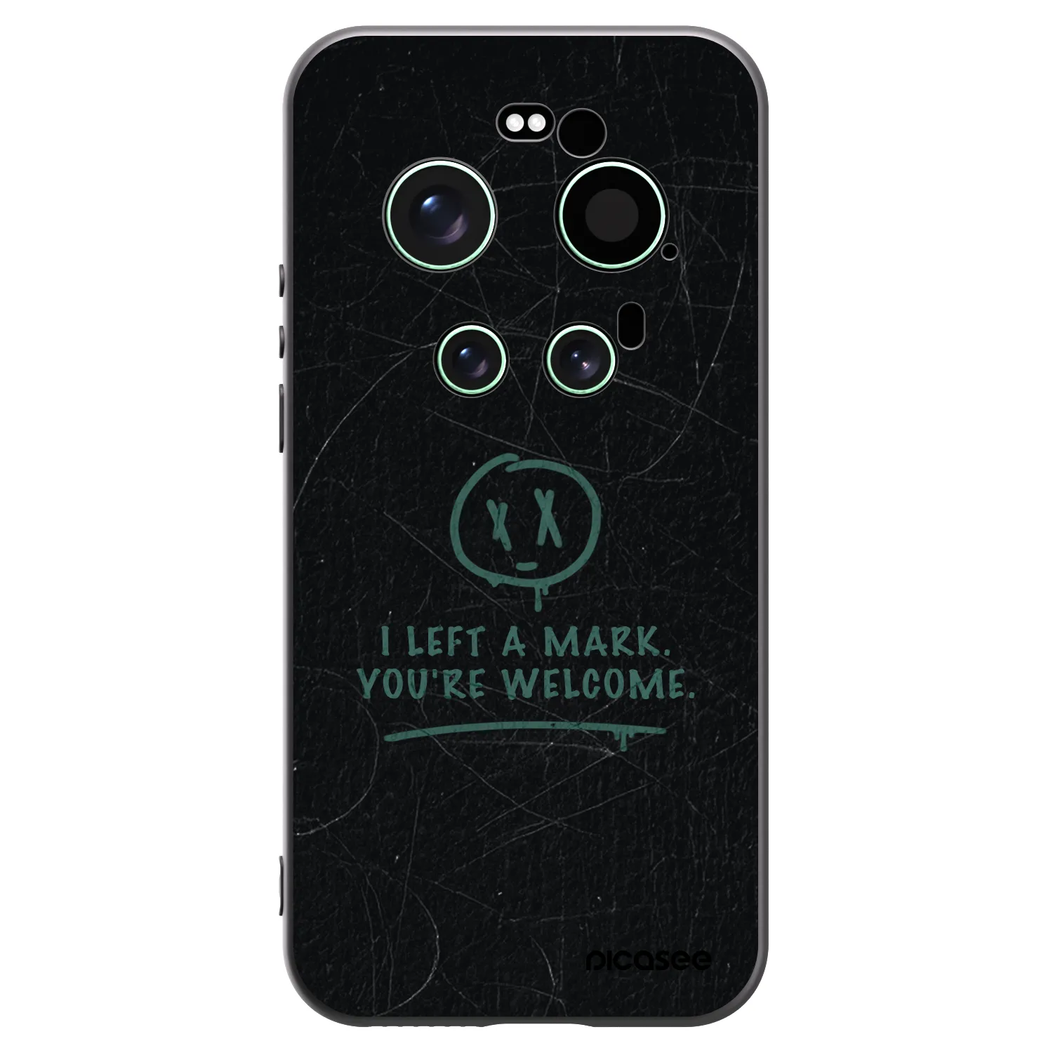 Picasee crna silikonska maskica za Xiaomi 17 Ultra - LEFT A MARK
