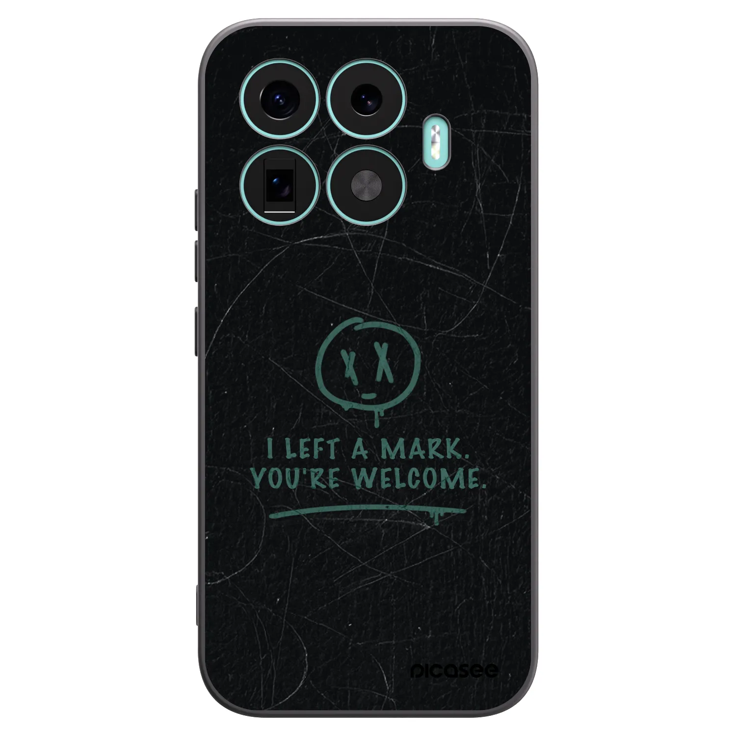 Picasee crna silikonska maskica za Xiaomi 17T - LEFT A MARK