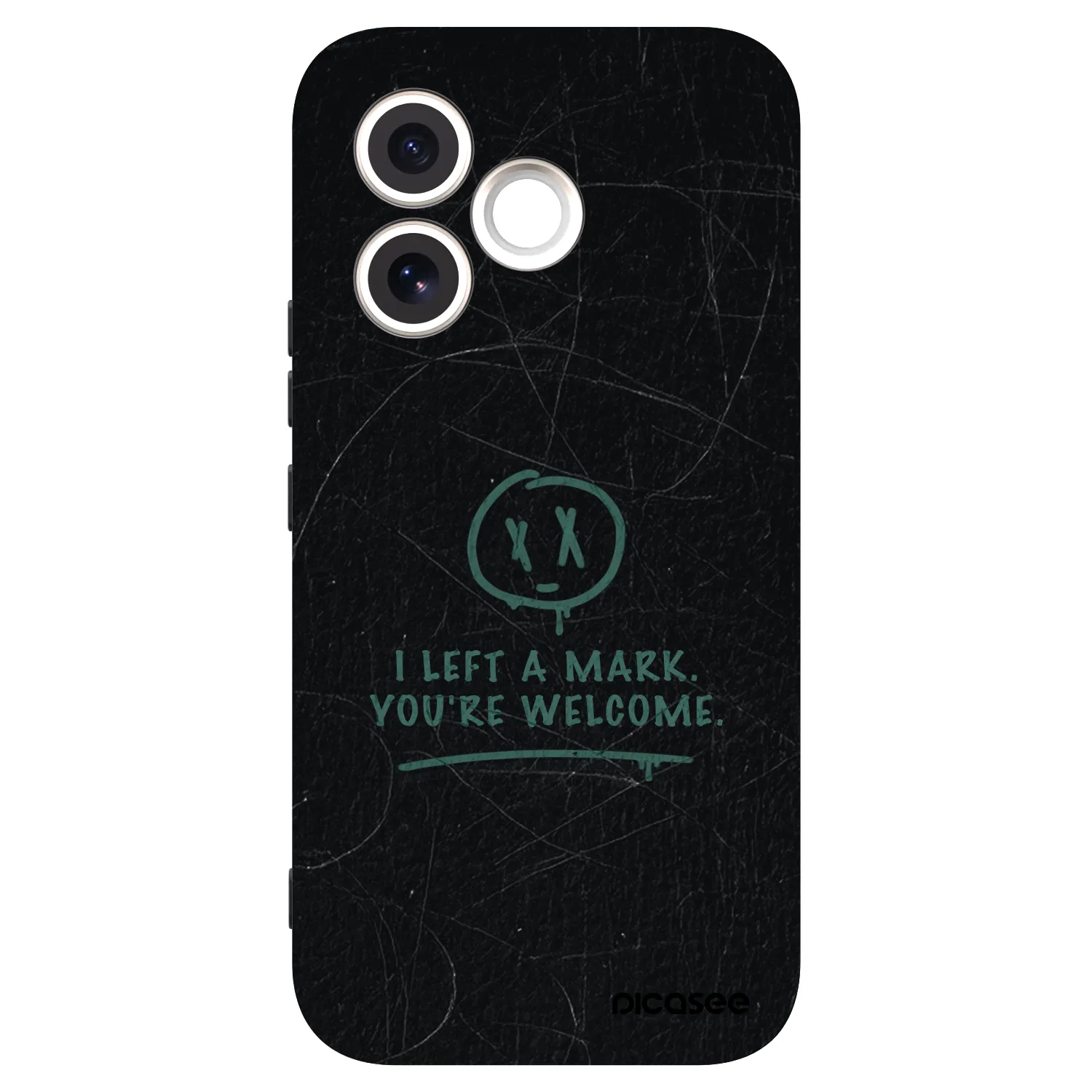 Picasee crna silikonska maskica za Honor 600 Lite - LEFT A MARK