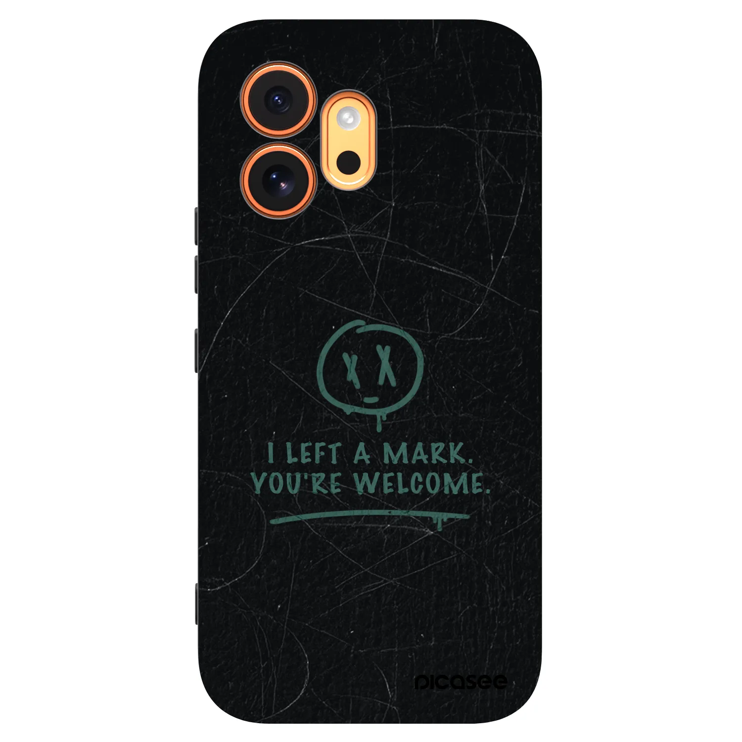 Picasee crna silikonska maskica za Honor 600 - LEFT A MARK
