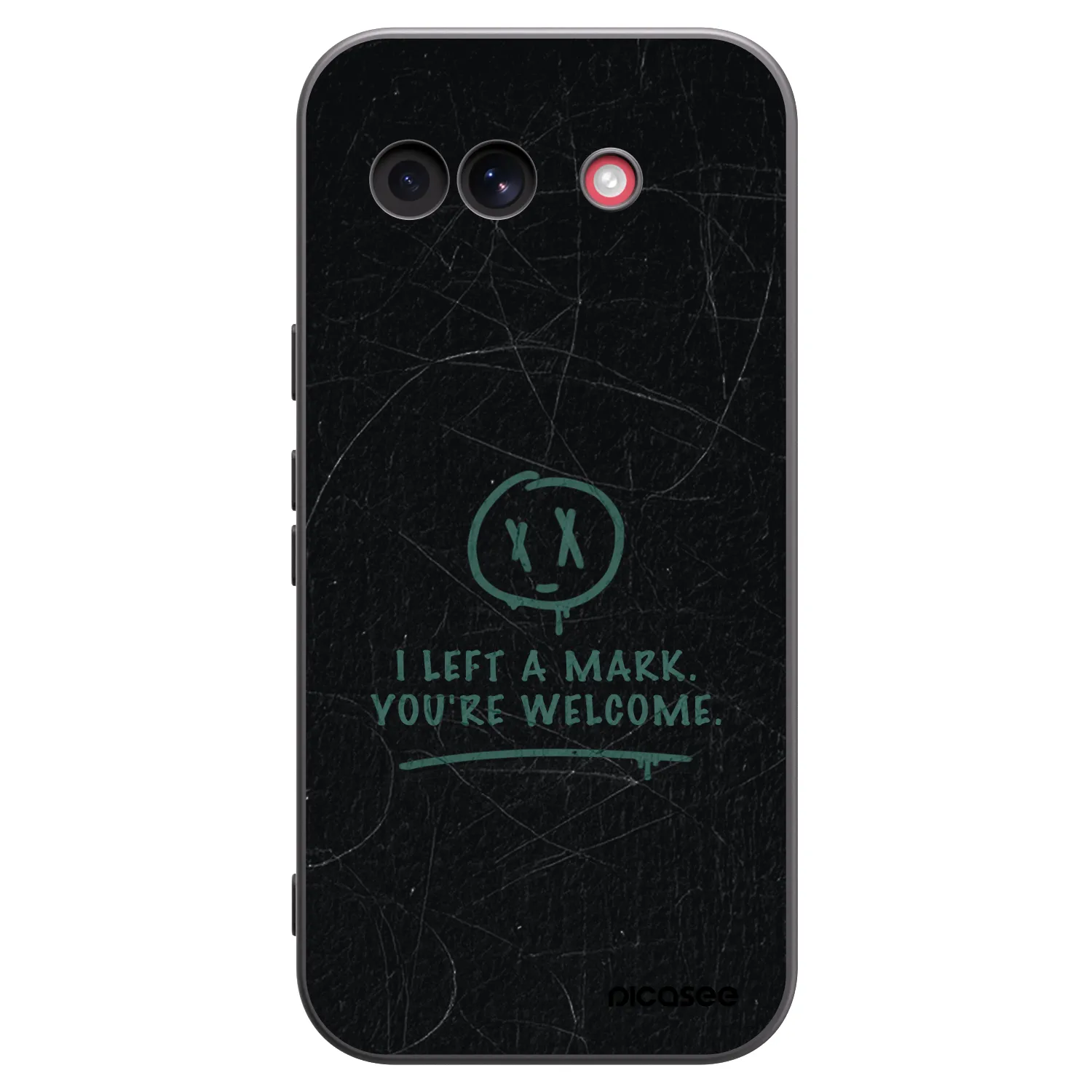 Picasee crna silikonska maskica za Google Pixel 10a - LEFT A MARK