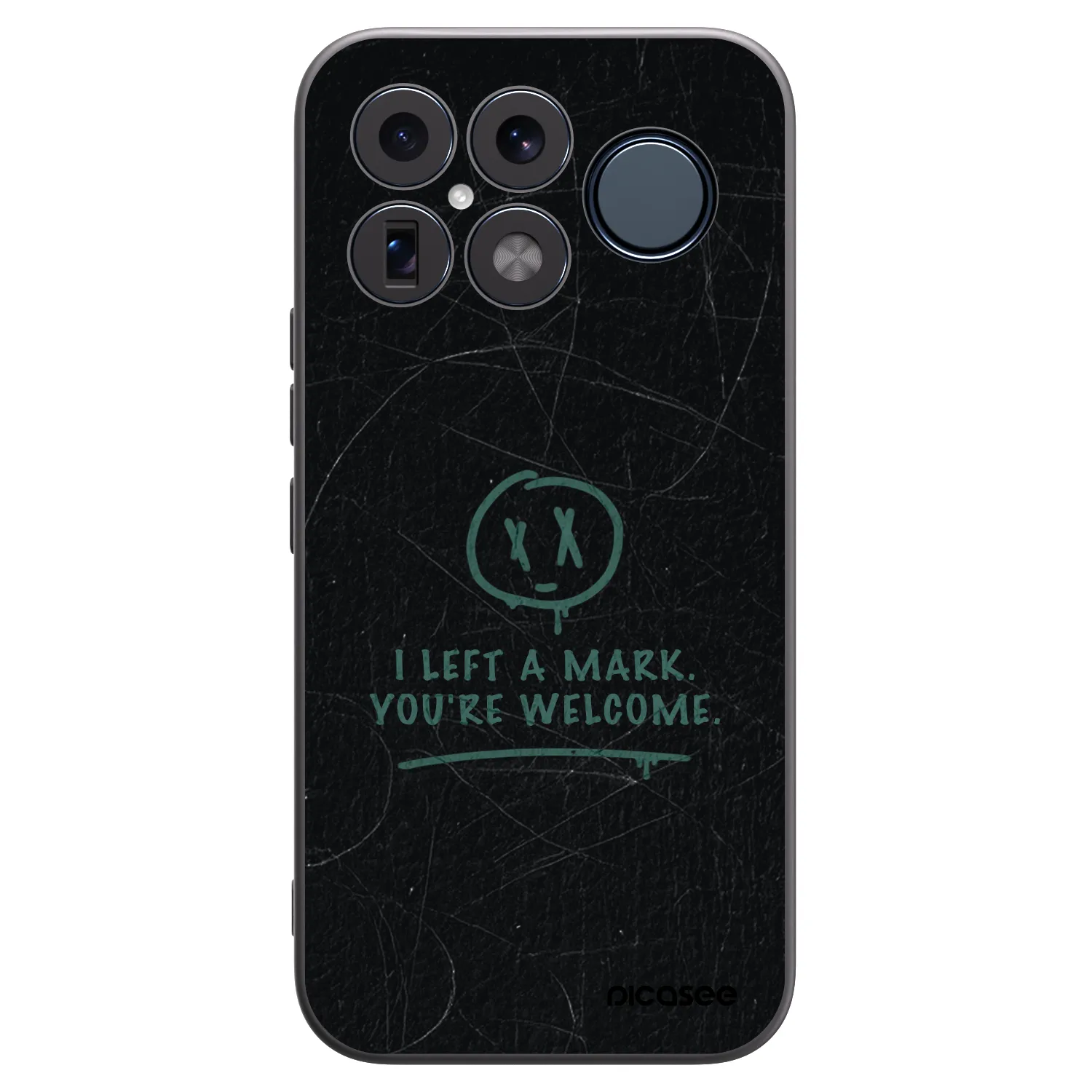 Picasee crna silikonska maskica za Xiaomi Poco F8 Ultra - LEFT A MARK