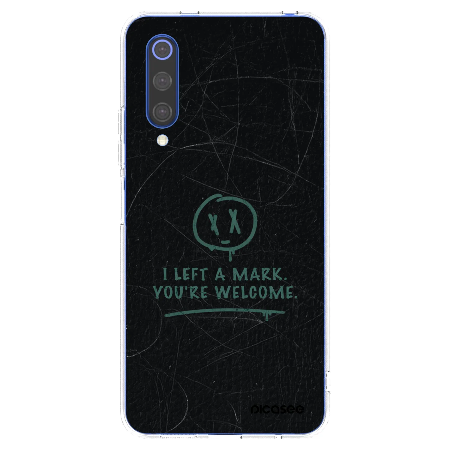 Picasee silikonska prozirna maskica za Xiaomi Mi 9 SE - LEFT A MARK
