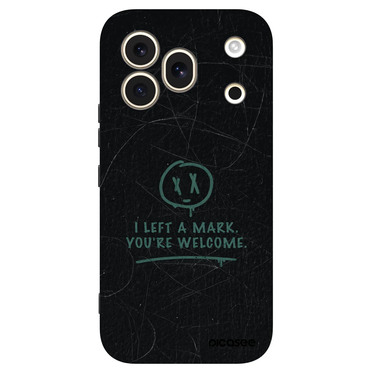 Picasee crna silikonska maskica za Honor 600 Pro - LEFT A MARK