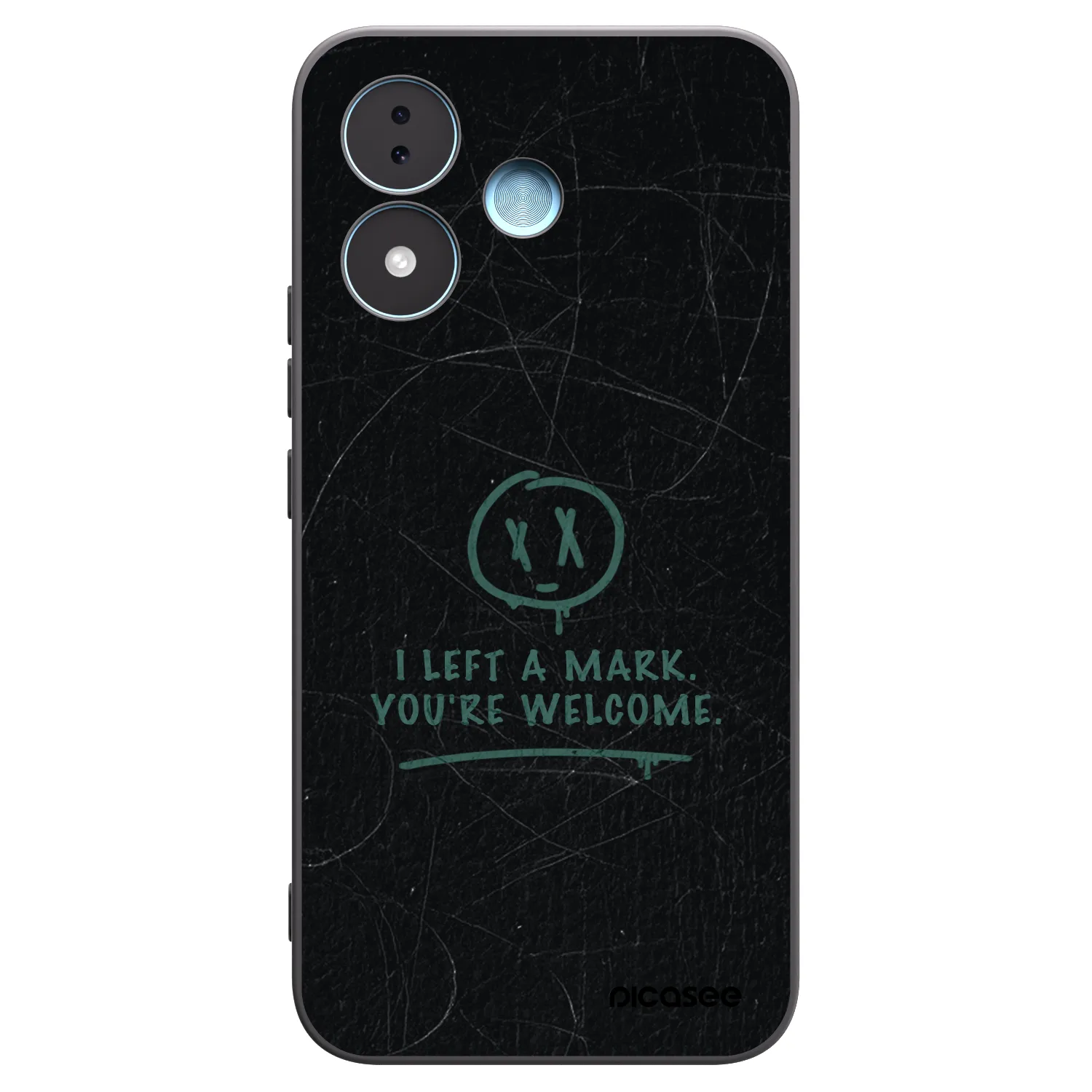 Picasee crna silikonska maskica za Xiaomi Redmi Note 17 5G - LEFT A MARK