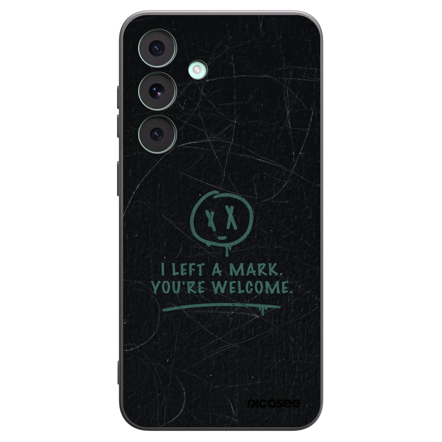 Picasee crna silikonska maskica za Samsung Galaxy S26 FE - LEFT A MARK