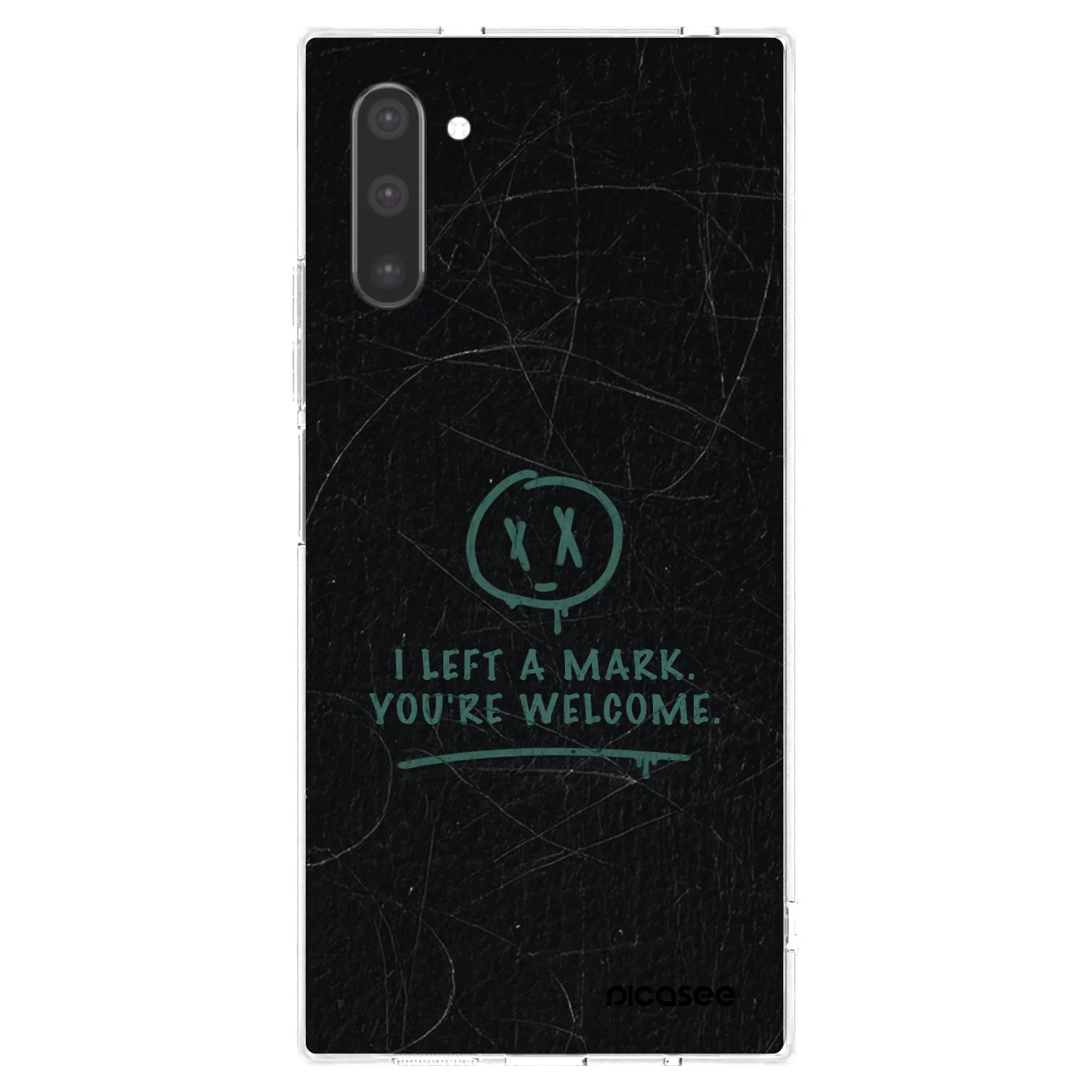 Picasee silikonska prozirna maskica za Samsung Galaxy Note 10 N970F - LEFT A MARK