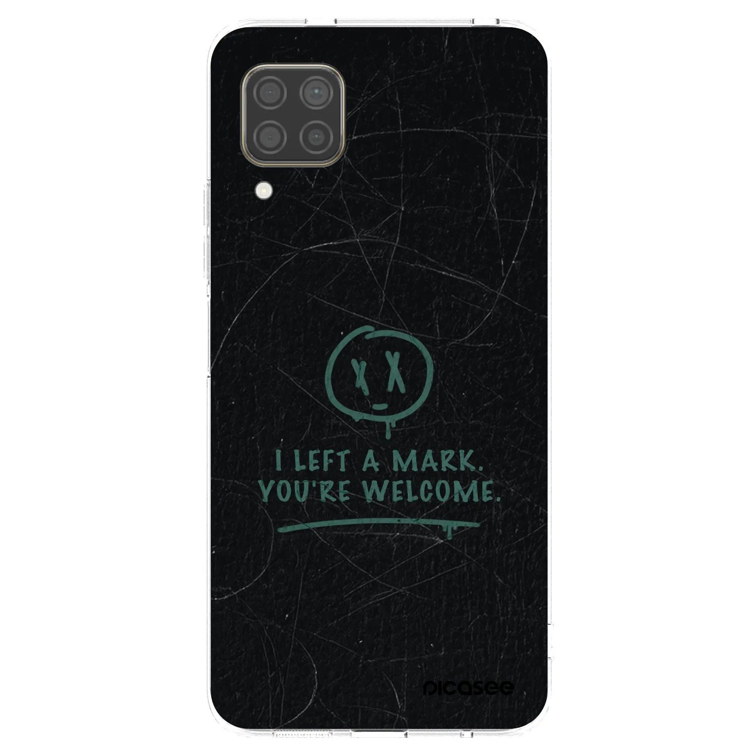 Picasee silikonska prozirna maskica za Huawei P40 Lite - LEFT A MARK