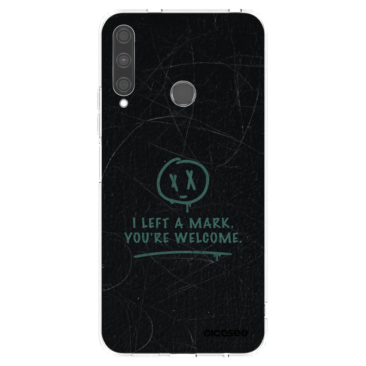 Picasee silikonska prozirna maskica za Huawei P40 Lite E - LEFT A MARK
