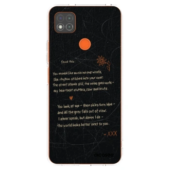 Picasee silikonska prozirna maskica za Xiaomi Redmi 9C - POET
