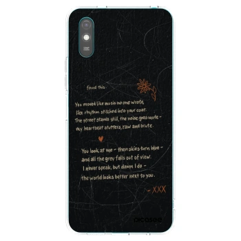 Picasee silikonska prozirna maskica za Xiaomi Redmi 9A - POET