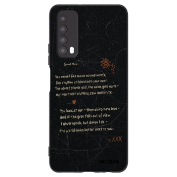 Picasee crna silikonska maskica za Huawei P Smart 2021 - POET
